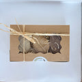 Coffret 3 Feuilles – Trio de savons artisanaux au lait de vache bio