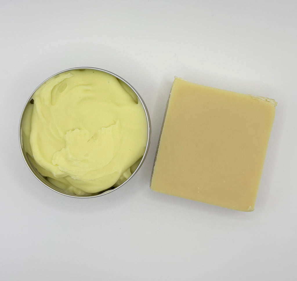 Duo Peaux délicates/Fragiles  – Savon L’Apaisant & Baume Corporel Essentiel