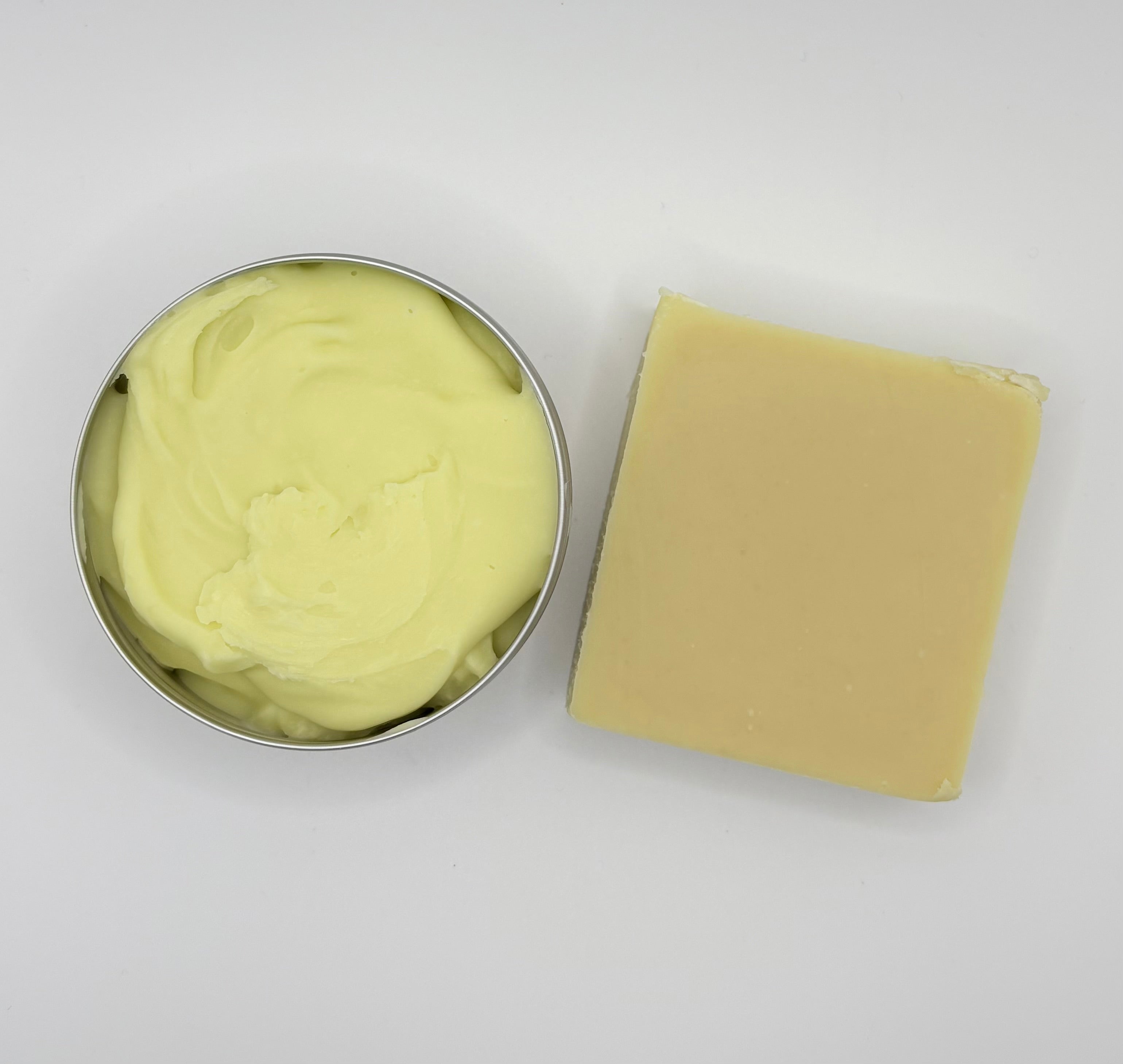 Duo Peaux délicates/Fragiles  – Savon L’Apaisant & Baume Corporel Essentiel