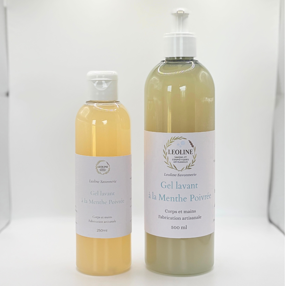 Gel lavant à la Menthe Poivrée