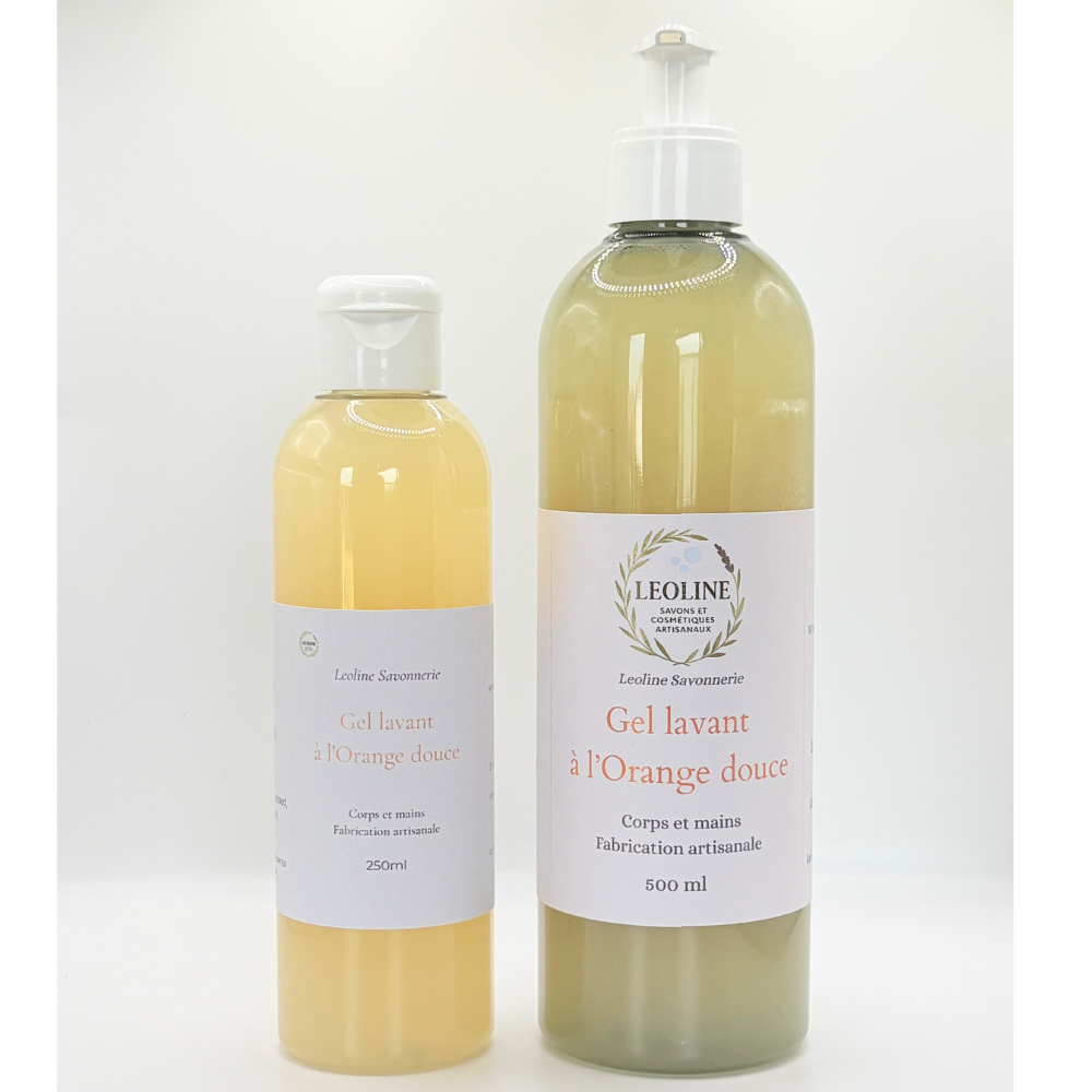 Gel lavant à l'Orange douce
