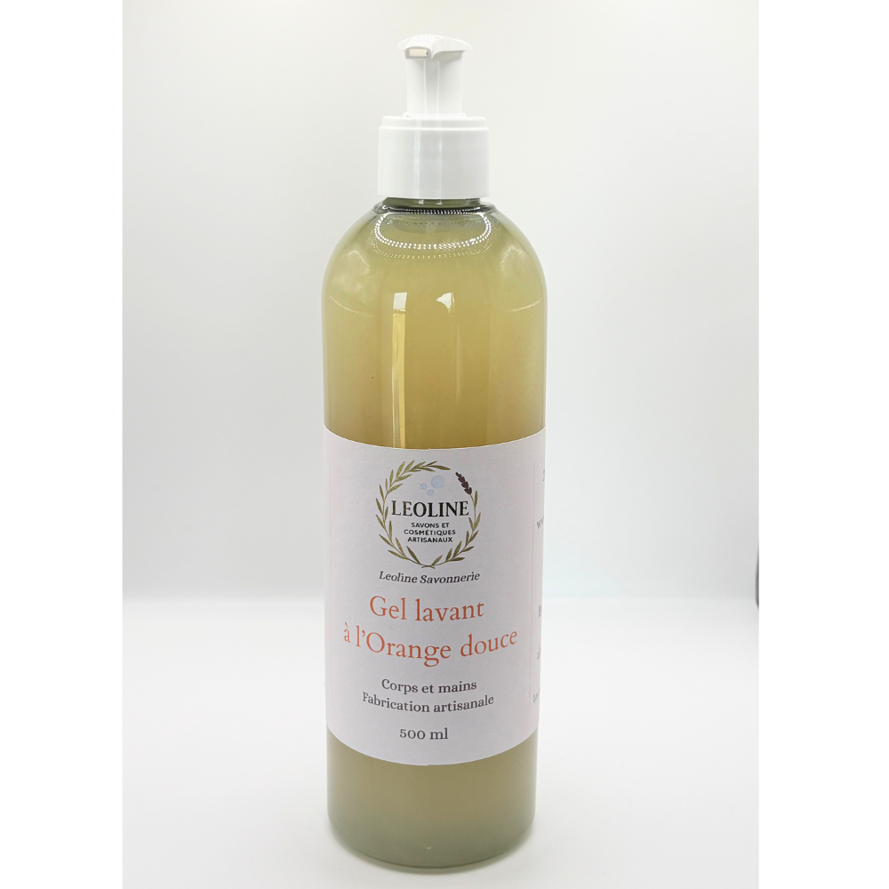 Gel lavant à l'Orange douce