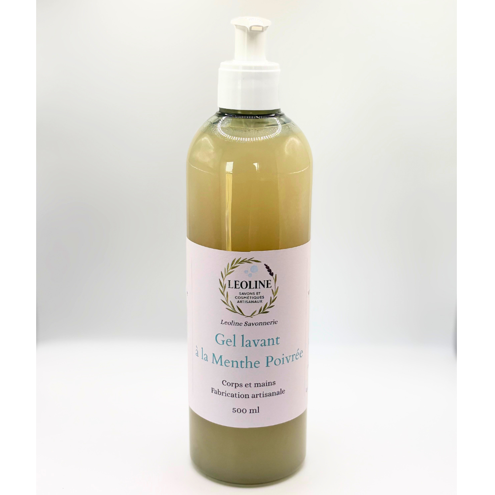 Gel lavant à la Menthe Poivrée