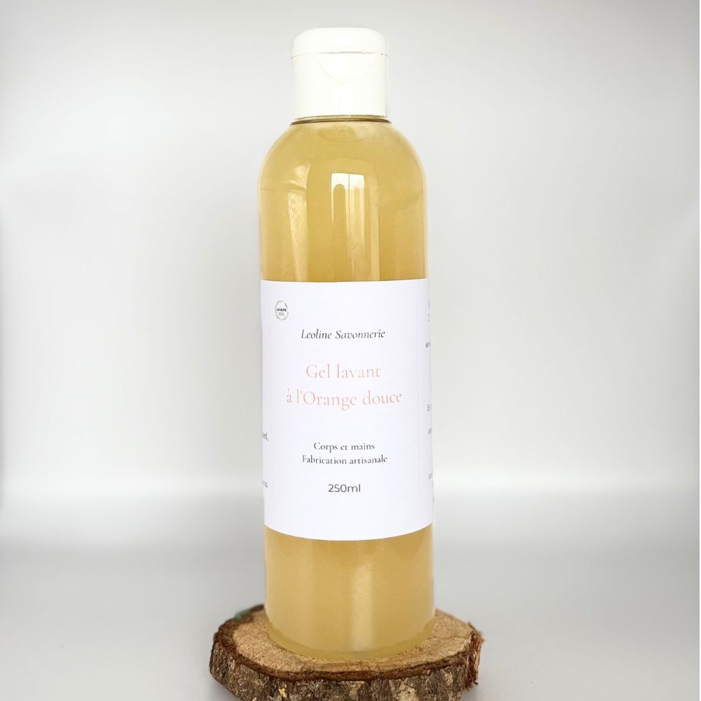 Gel lavant à l'Orange douce