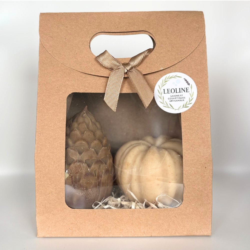 Coffret Automnal – Citrouille & Pomme de pin